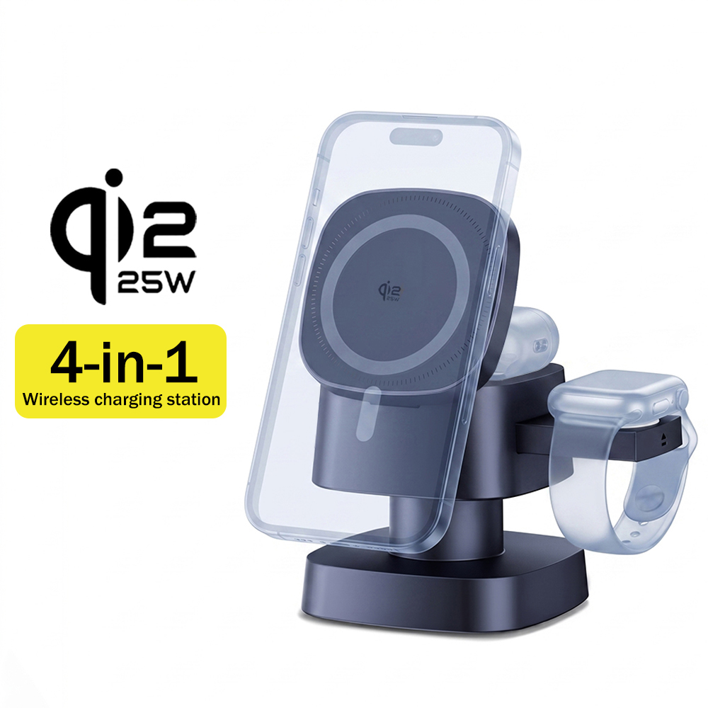 Iwatch Smartwatch - Qi2.2 25W 4 in 1 Magnetic