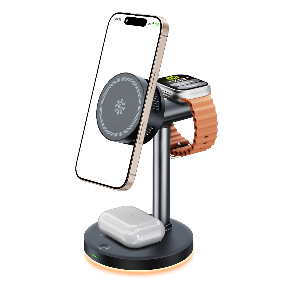 Iwatch Smartwatch - Qi2.2 25W 3 in 1 Magnetic