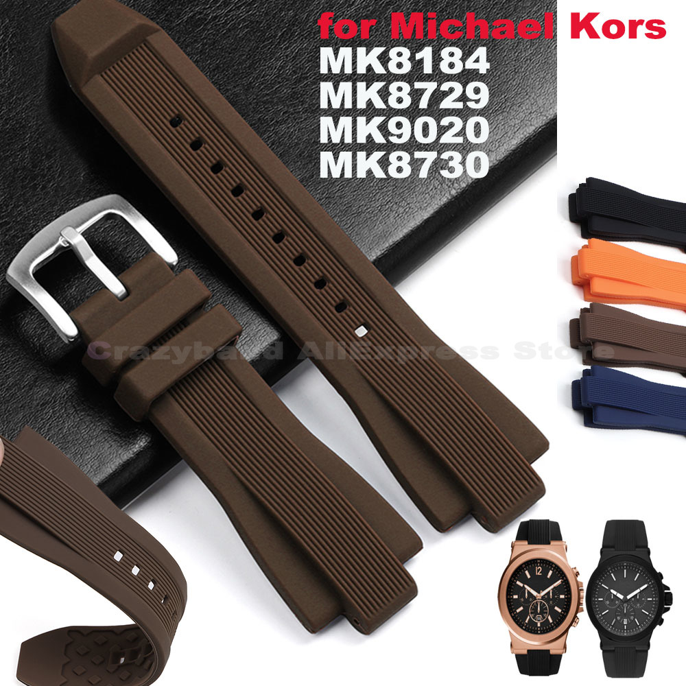 Silicone for Michael Kors MK81 - đánh giá và giá Smartwatch Watches Michael Kors