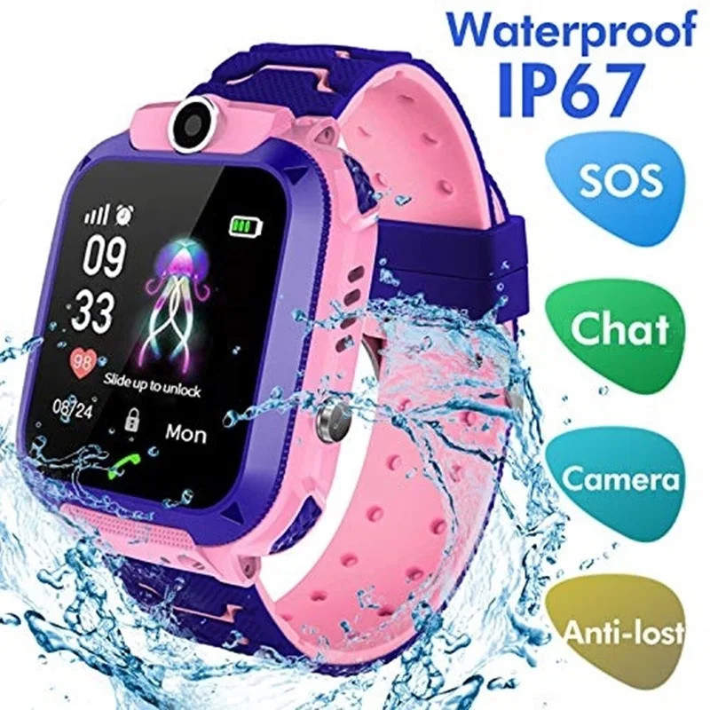 2G Kids Smart Watch SOS Call L - đánh giá và giá Smartwatch Watches Digital