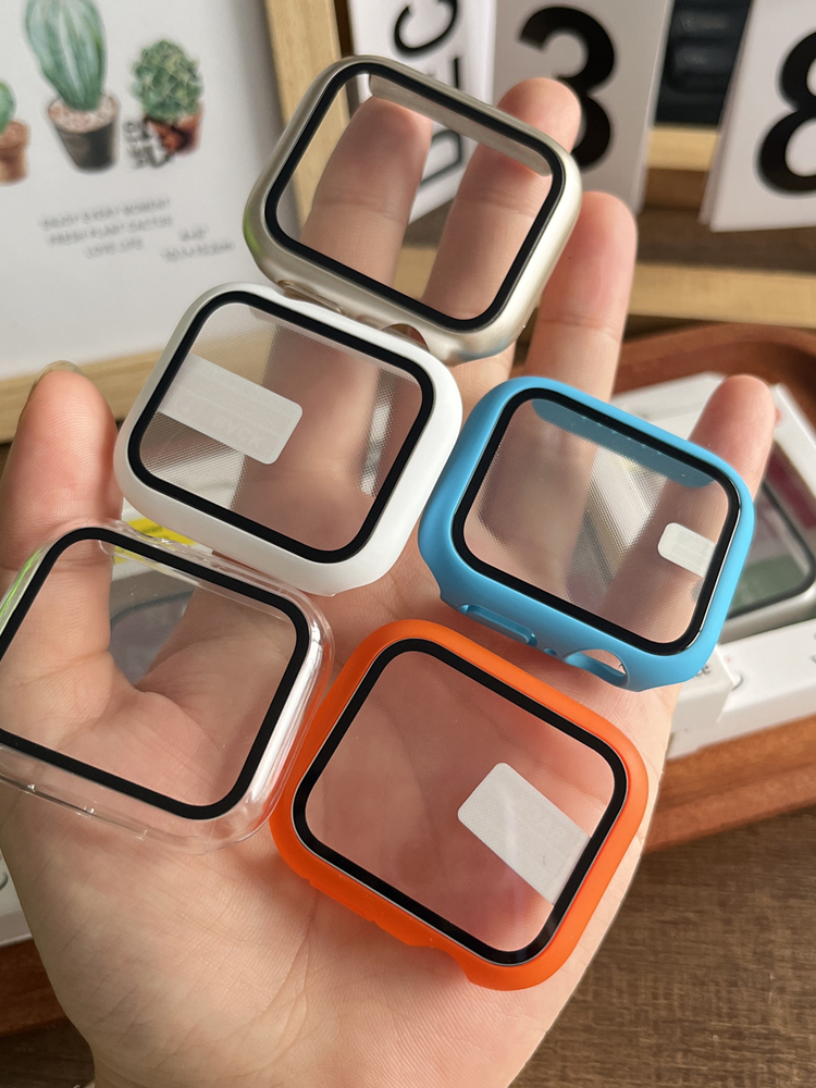 Tempered Glass+Cover For Apple - đánh giá và giá Smartwatch New Watches 2025
