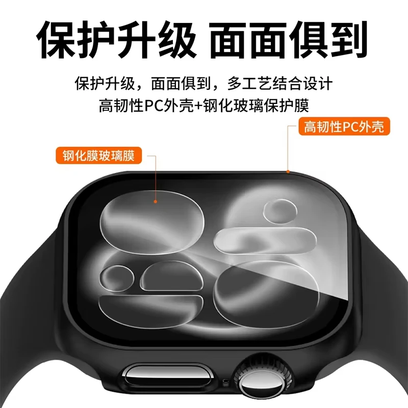 Tempered Glass+Cover For Apple - đánh giá và giá Smartwatch New Watches 2025