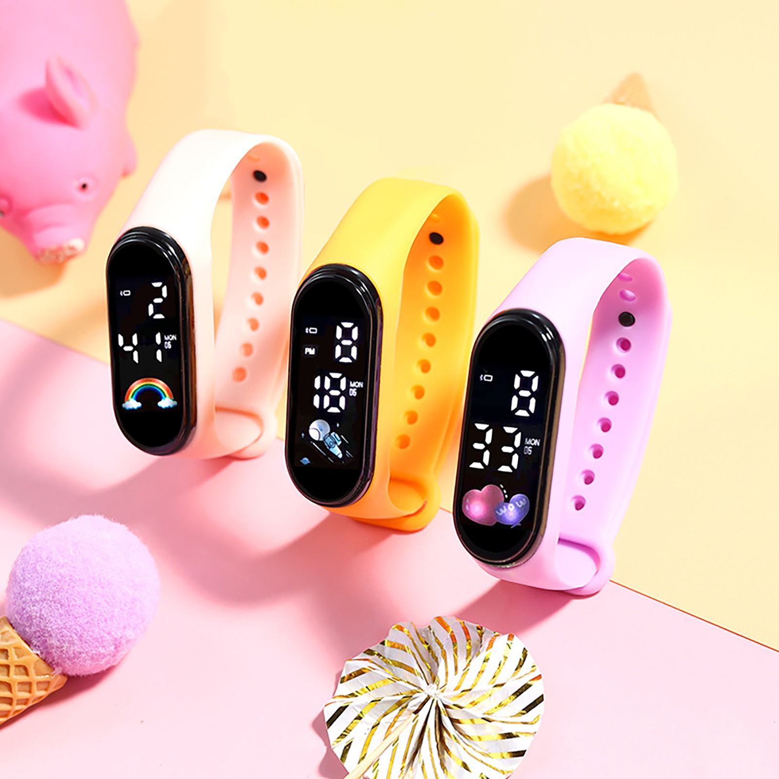 Kawaii Smart Watch For Kids Fa - đánh giá và giá Smartwatch Watches Digital