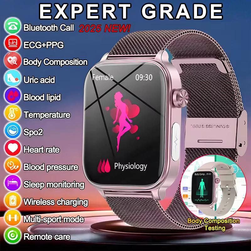 2025 New ECG+PPG Monitoring Sm - đánh giá và giá Smartwatch New Watches 2025