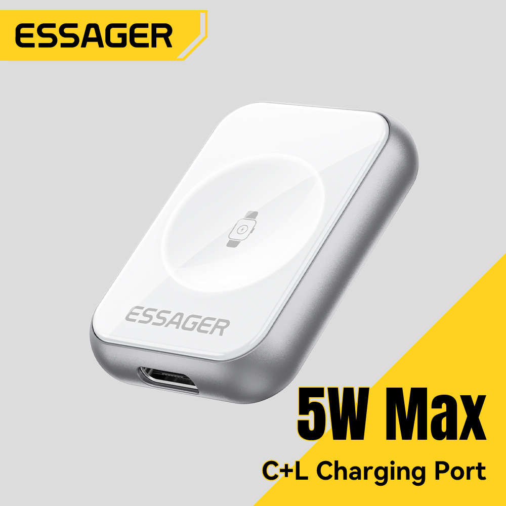 Essager 5W Magnetic Wireless C - đánh giá và giá Iwatch Smartwatch