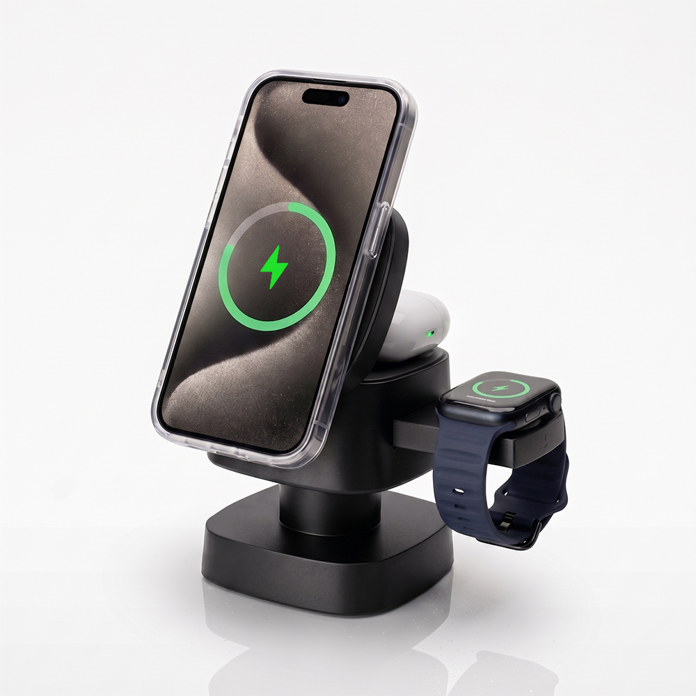 Qi2.2 25W 4 in 1 Magnetic Wire - đánh giá và giá Iwatch Smartwatch