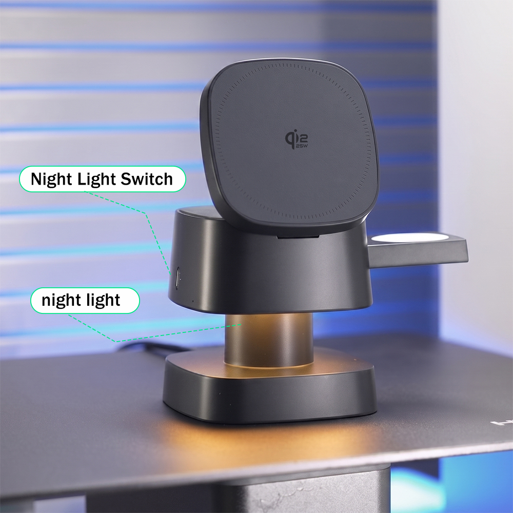 Qi2.2 25W 4 in 1 Magnetic Wire - đánh giá và giá Iwatch Smartwatch