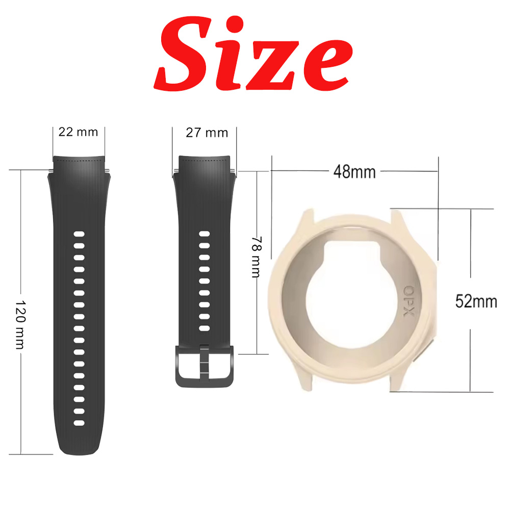 Silicone Watch Case & Strap fo - đánh giá và giá Smartwatch Oppo Watch