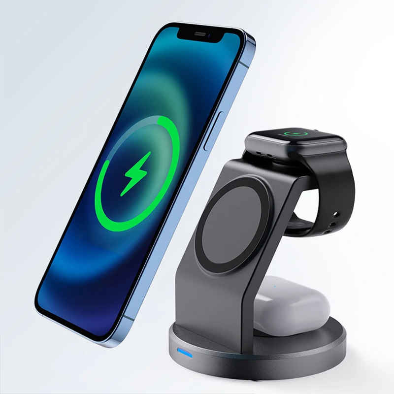 3 In 1 Wireless Charger Stand  - đánh giá và giá Iwatch Smartwatch