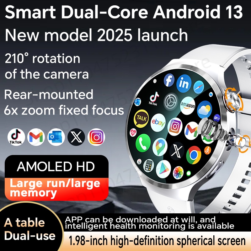 Smartwatch With 1.98 inch Amol - đánh giá và giá Smartwatch New Watches 2025