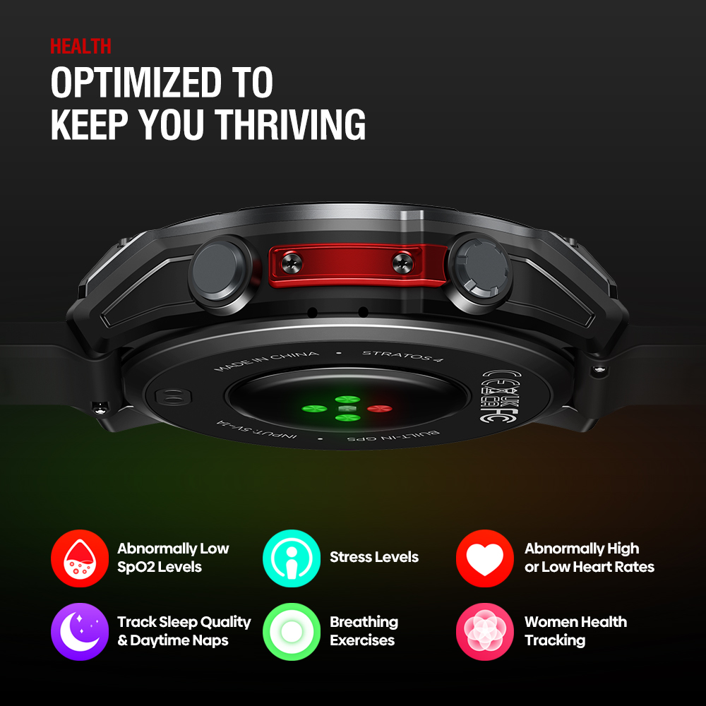 NEW Zeblaze Stratos 4 GPS Smar - đánh giá và giá Smartwatch New Watches 2025
