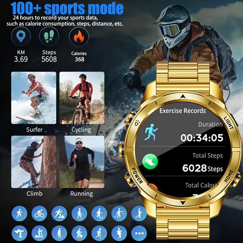 New Outdoor Sport Smart Watch  - đánh giá và giá Smartwatch New Watches 2025