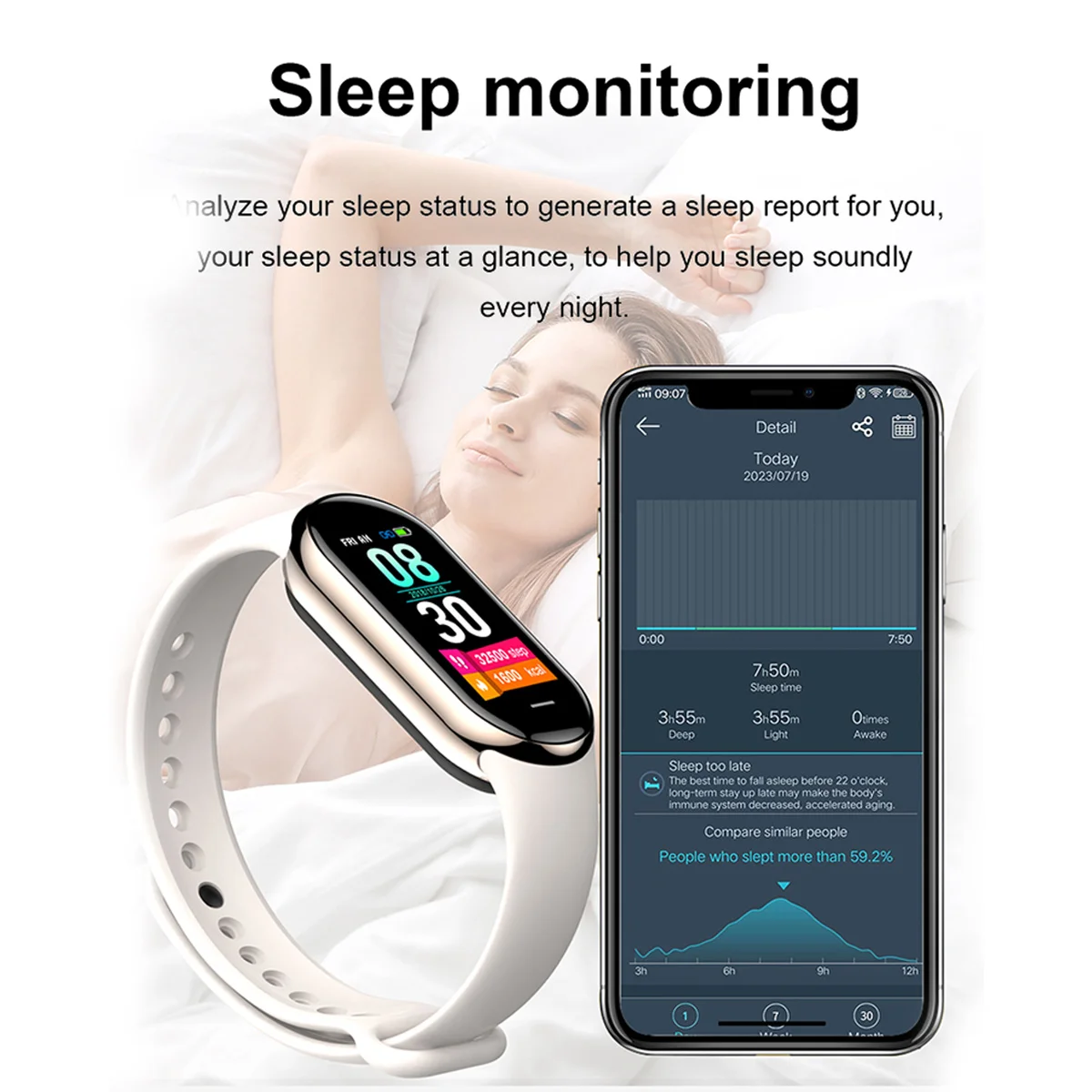 New Original Small M8 Band Sma - đánh giá và giá Smartwatch New Watches 2025