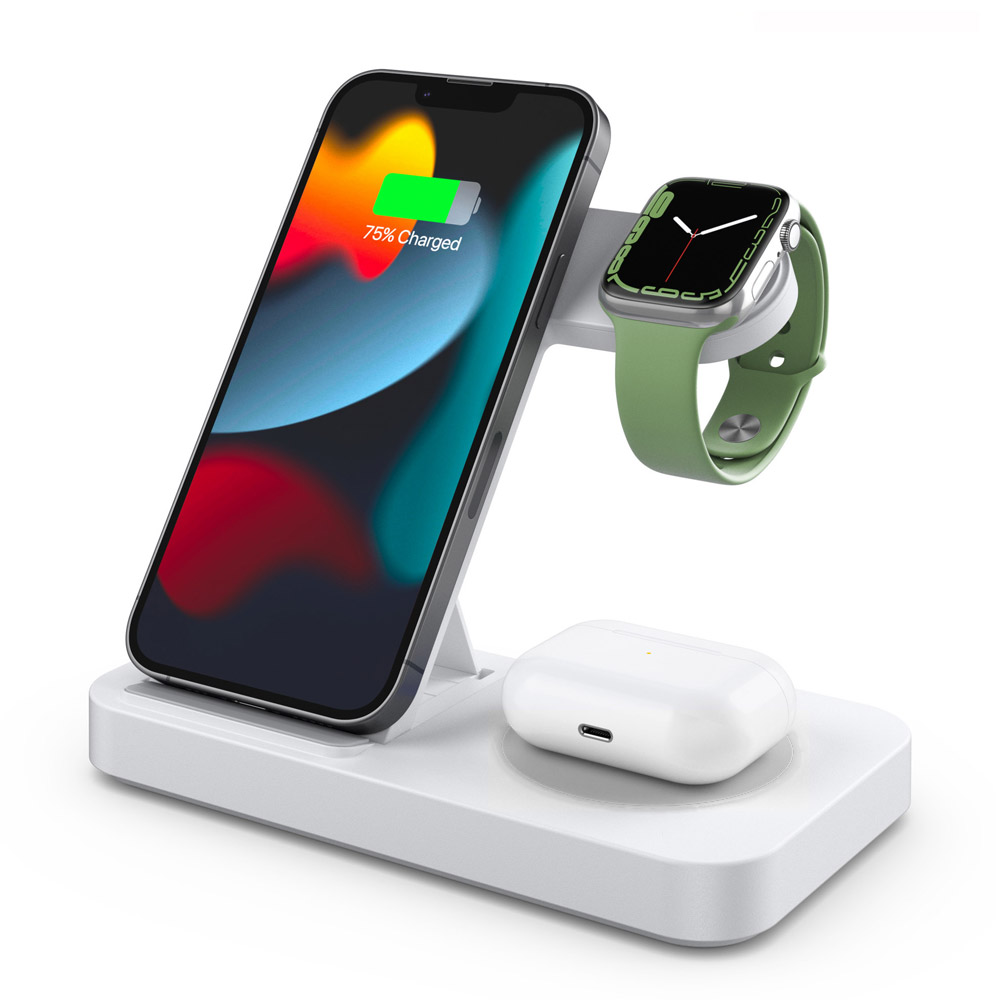 Travel 4 in 1 Wireless Charger - đánh giá và giá Iwatch Smartwatch